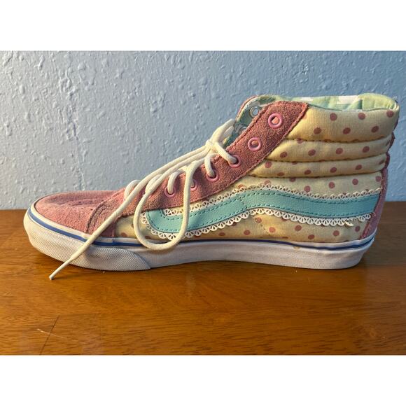 Vans Disney Pixar Toy Story Sk8 Bo Peep High Top Sneakers Size 8.5 - Picture 5 of 12